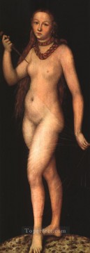 ルーカス・クラナハ長老 Painting - ルクレツィア・ルネッサンス ルーカス・クラナハ・ザ・エルダー